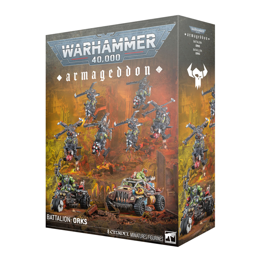 Armageddon Battalion Orks Warhammer 40K