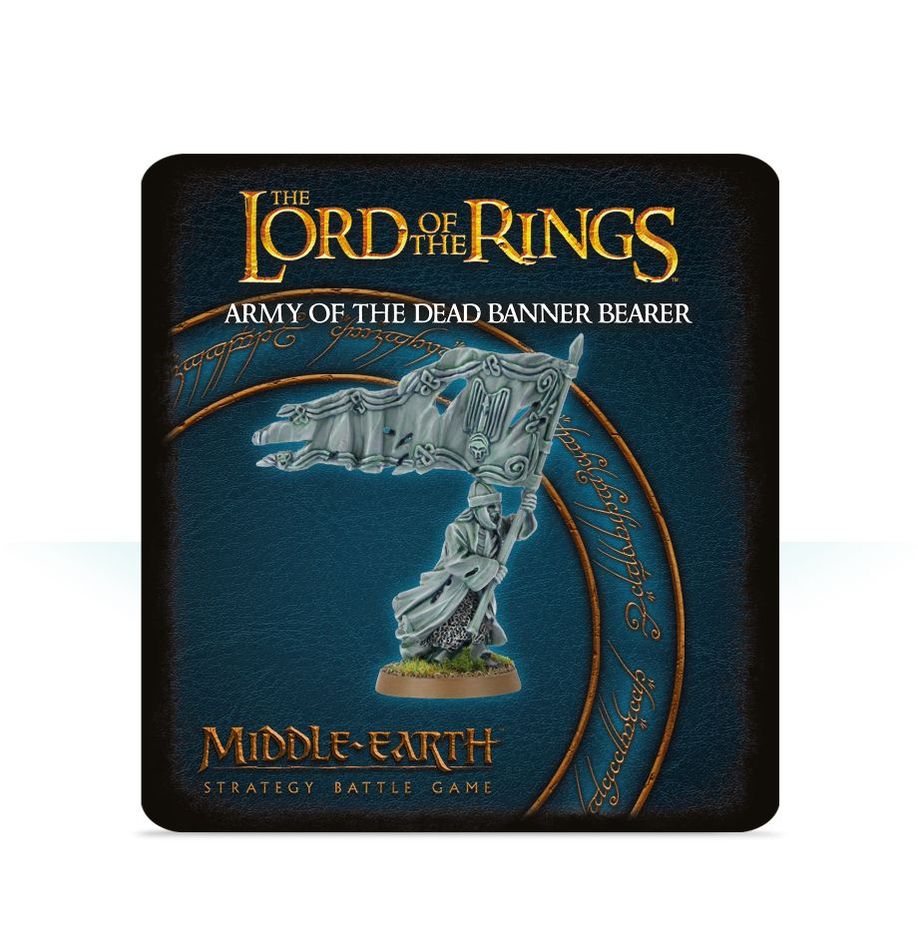 Army of the Dead Banner Bearer Middle Earth Lord Of The Rings