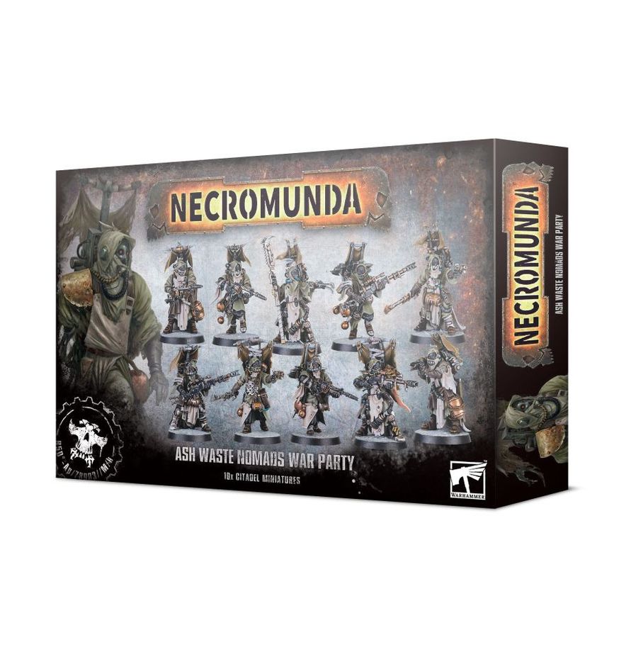 Ash Waste Nomads War Party Gang Necromunda Warhammer