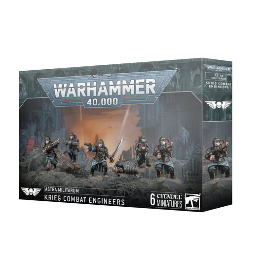 Krieg Combat Engineers Astra Militarum Warhammer 40K