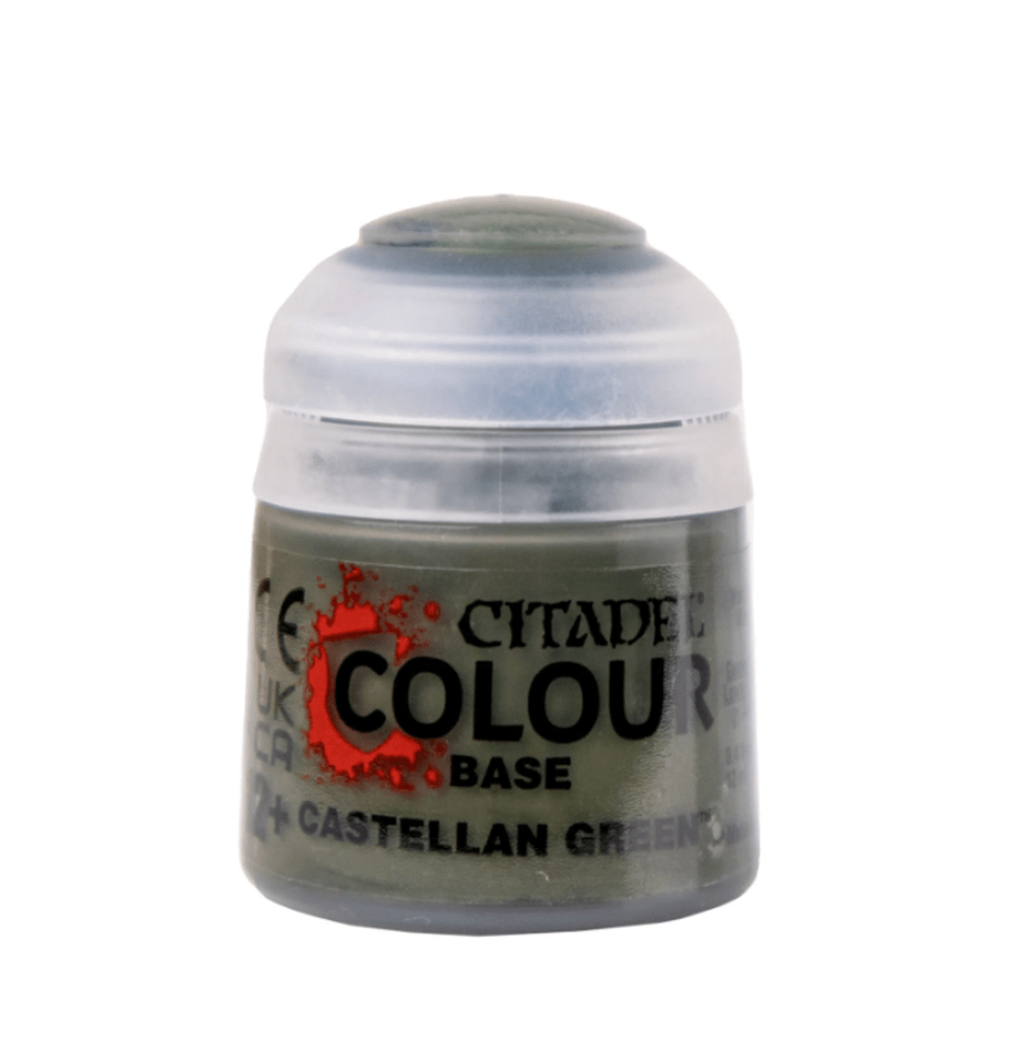Base Castellan Green 12Ml Games Workshop Citadel Miniature Paint
