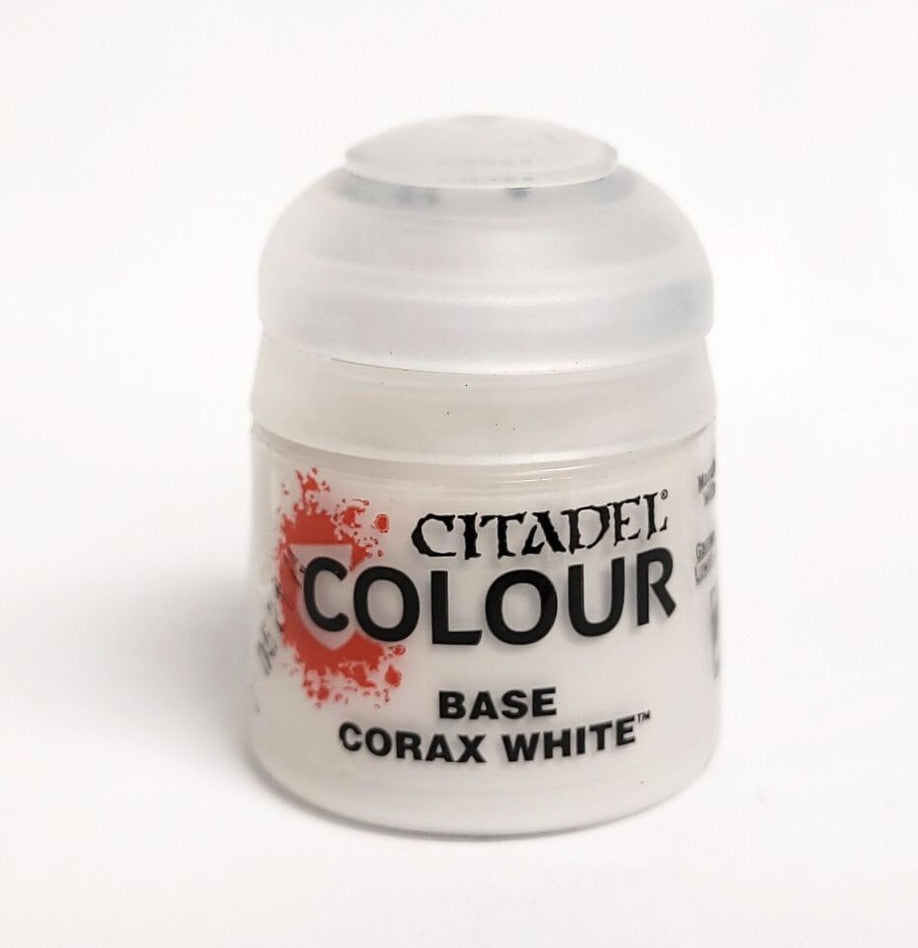 Base Corax White 12ml Games Workshop Citadel Miniature Paint