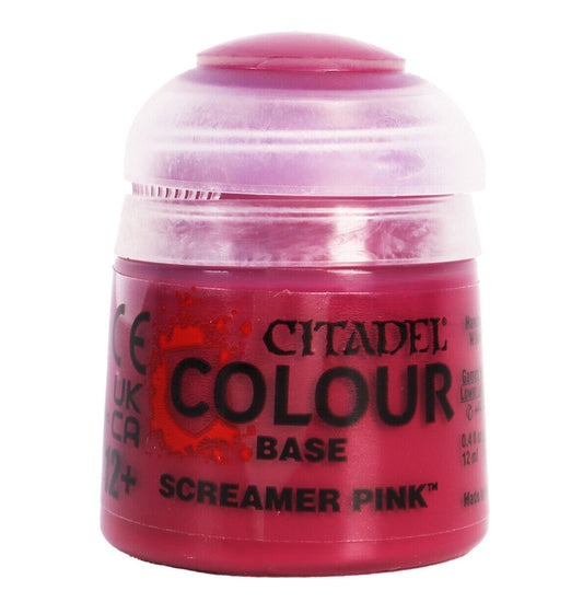 Base Screamer Pink 12ml Games Workshop Citadel Miniature Paint