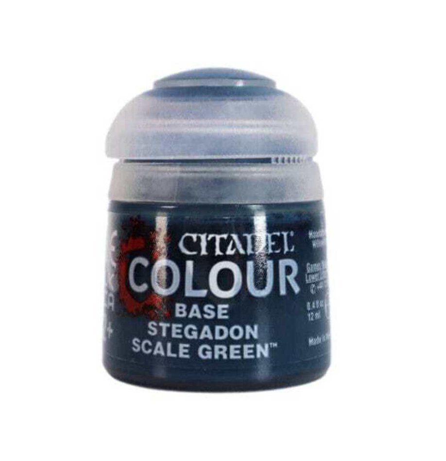 Base Stegadon Scale Green 12Ml Games Workshop Citadel Miniature Paint