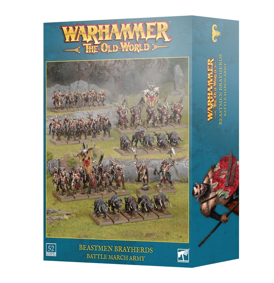 Beastmen Brayherds Battle March Army Warhammer Old World