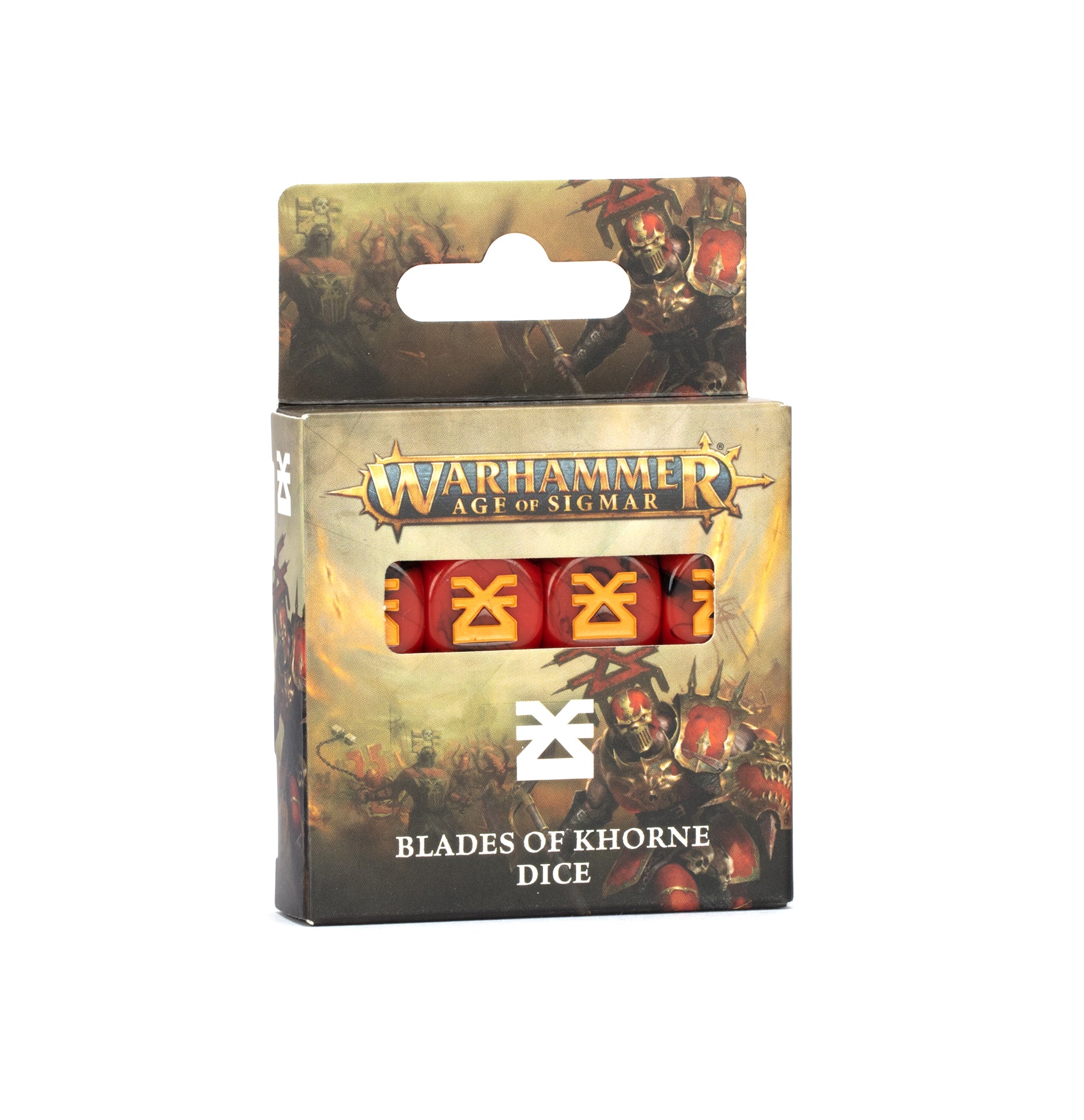 Blades of Khorne Dice Set Warhammer Age of Sigmar