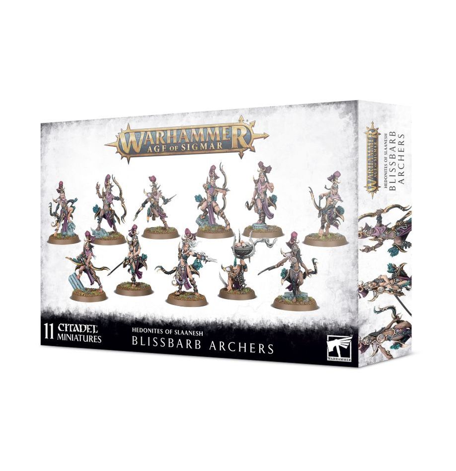 Blissbarb Archers Hedonites of Slaanesh Warhammer Age of Sigmar