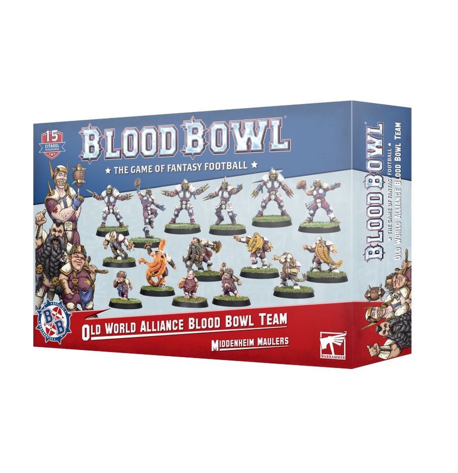 Old World Alliance Blood Bowl Team Middenheim Maulers Warhammer