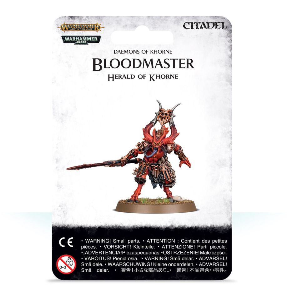 Bloodmaster Herald of Khorne Daemons Warhammer Age of Sigmar