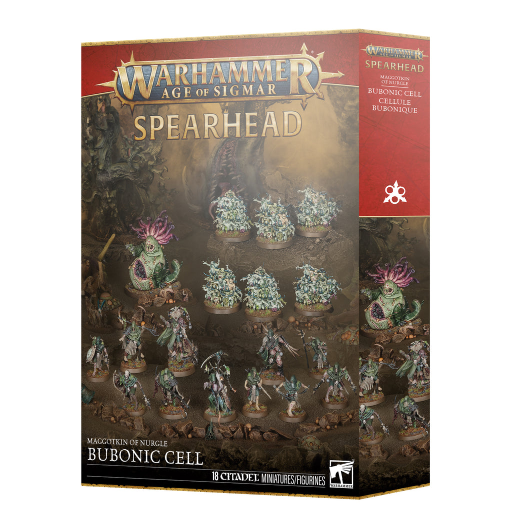 Bubonic Cell Spearhead Maggotkin of Nurgle Warhammer AoS