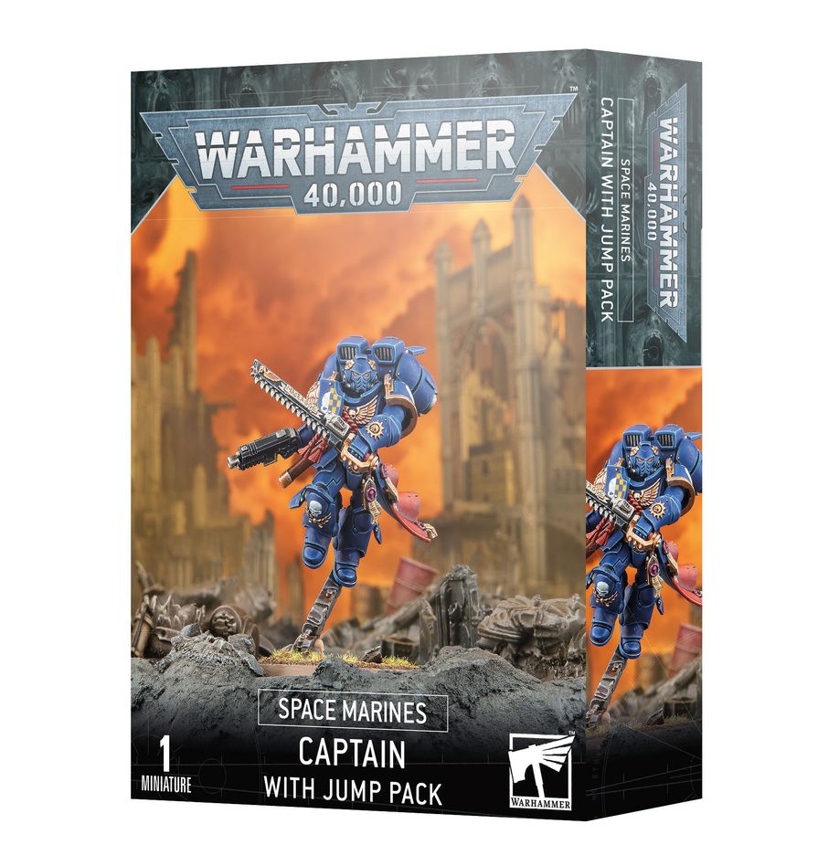 Space Marines Captain With Jump Pack 10 Ed Warhammer 40K