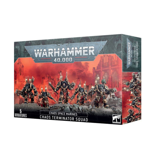 Chaos Terminator Squad Chaos Space Marines Warhammer 40K NIB!            WBGames