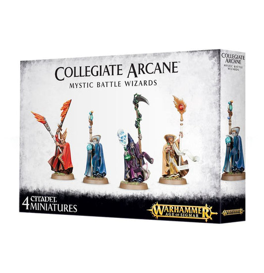 Collegiate Arcane Mystic Battle Wizards Warhammer AoS NIB! WBGames