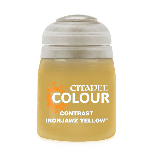Contrast Ironjawz Yellow 18Ml Games Workshop Citadel Miniature Paint