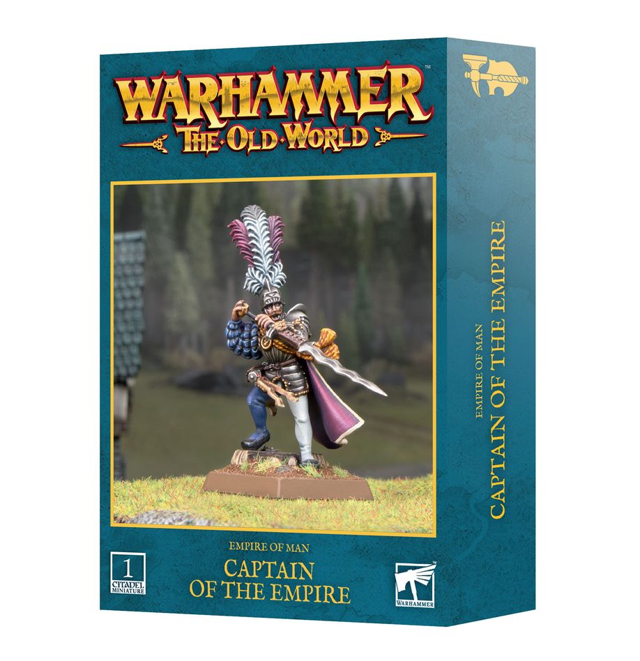 Captain of The Empire Empire of Man Warhammer Old World