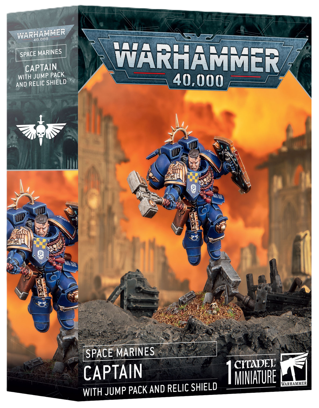 Captain Jump Pack Relic Shield Space Marines Warhammer 40K
