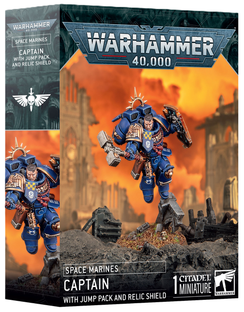 Captain Jump Pack Relic Shield Space Marines Warhammer 40K