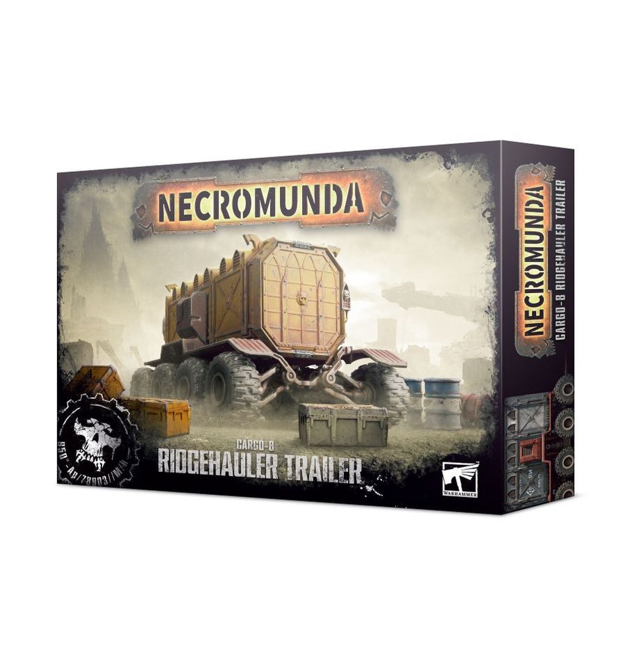 Cargo-8 Ridgehauler Trailer  Necromunda Warhammer