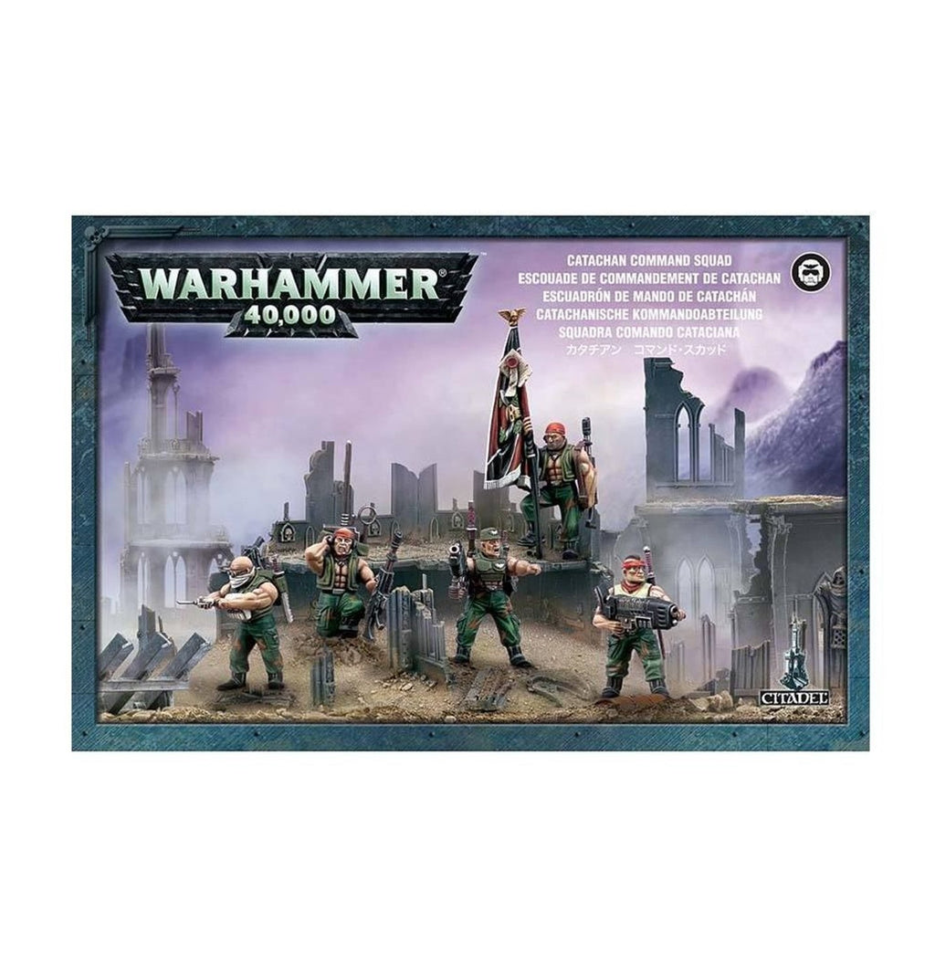 Catachan Command Squad Astra Militarum Imperial Guard Warhammer 40K