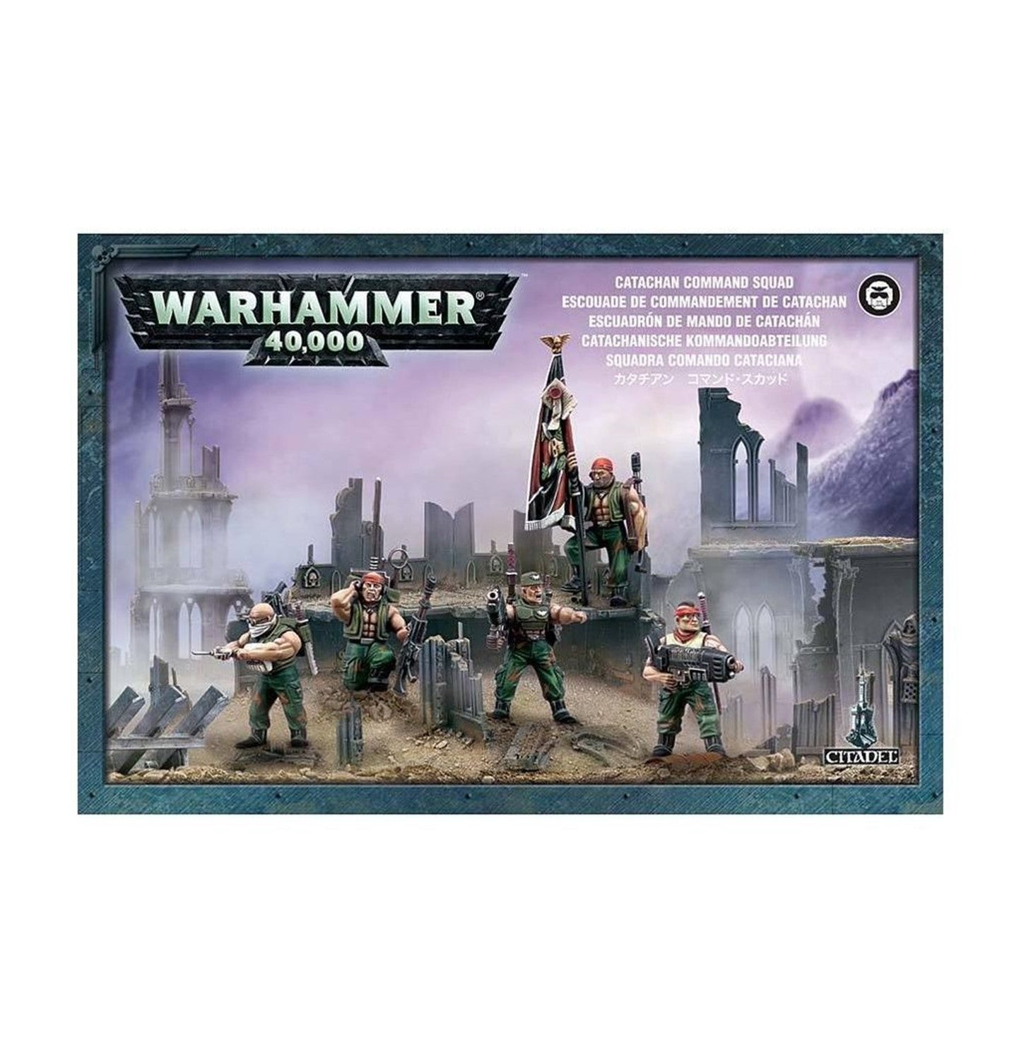 Catachan Command Squad Astra Militarum Imperial Guard Warhammer 40K