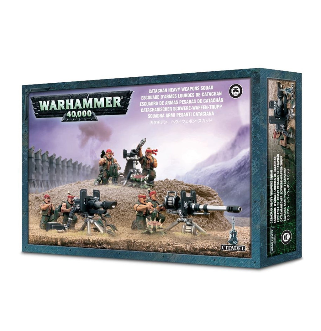Catachan Heavy Weapon Squad Astra Militarum Warhammer 40K