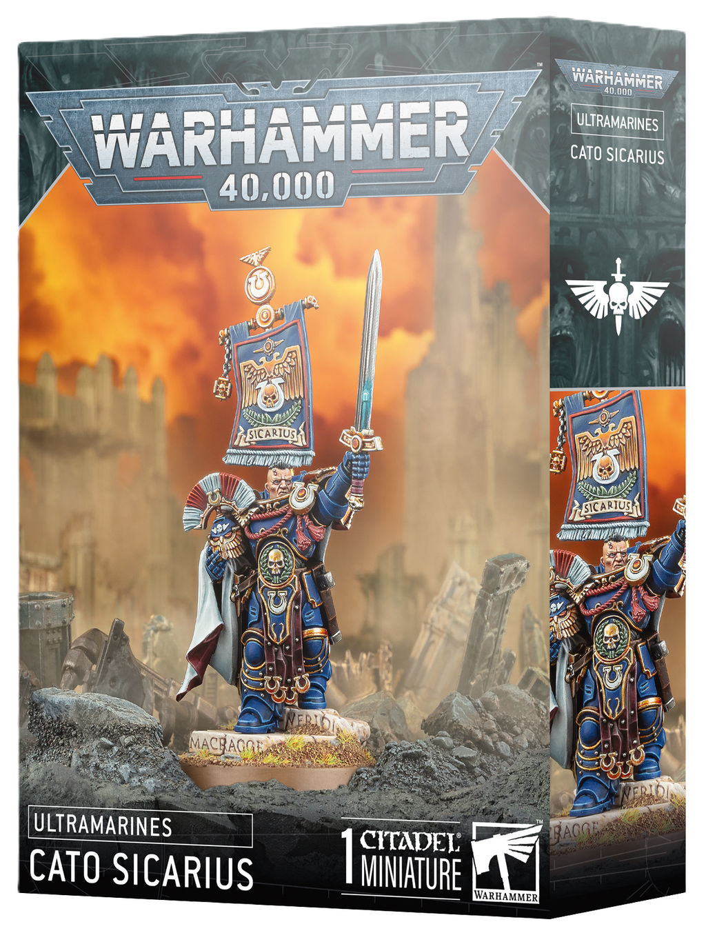 Cato Sicarius Ultramarines Space Marines Warhammer 40K