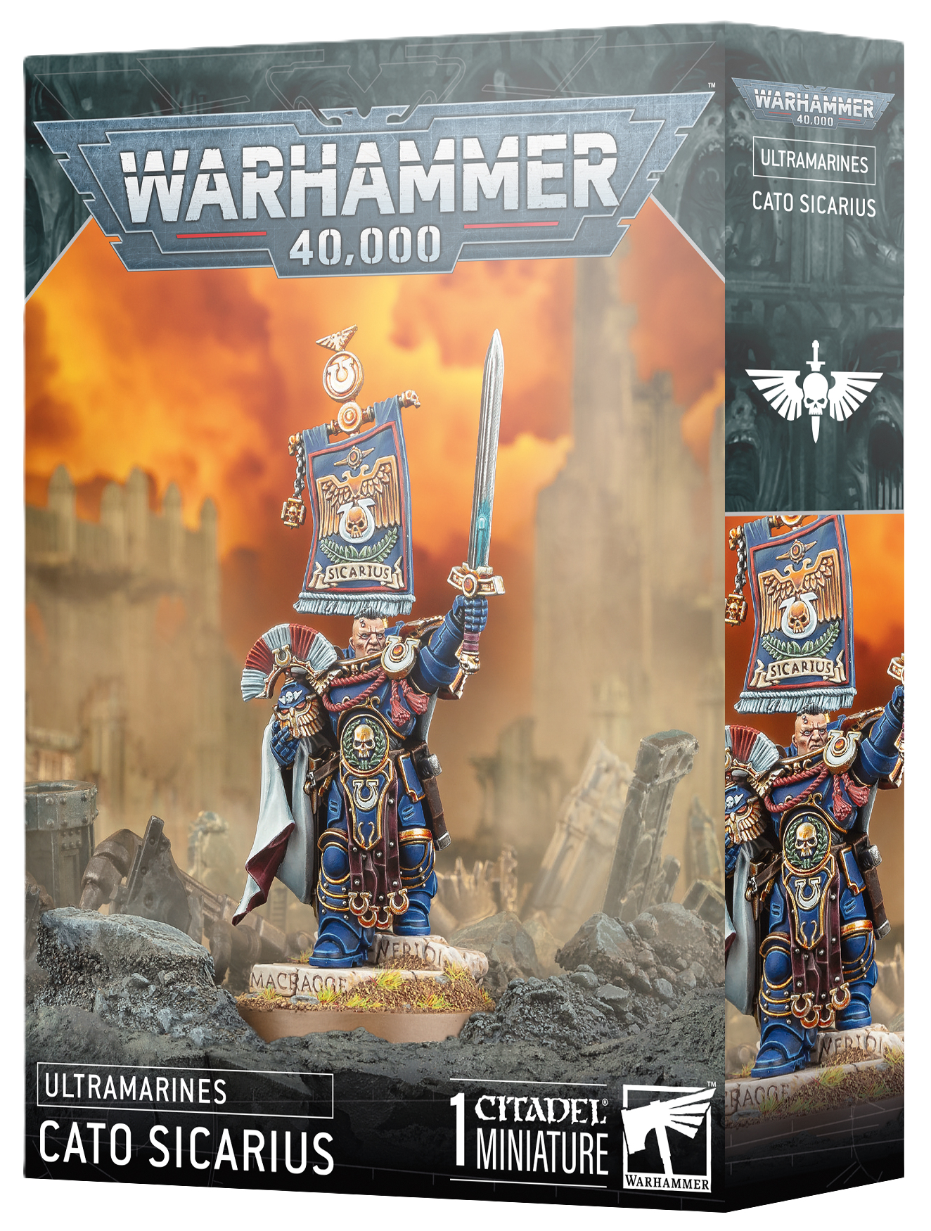 Cato Sicarius Ultramarines Space Marines Warhammer 40K