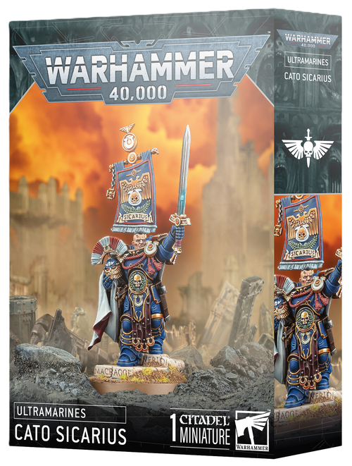 Cato Sicarius Ultramarines Space Marines Warhammer 40K