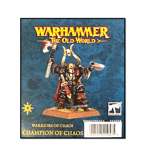 Champion of Chaos With Additional Hand Weapon Warriors of Chaos Warhammer Old World