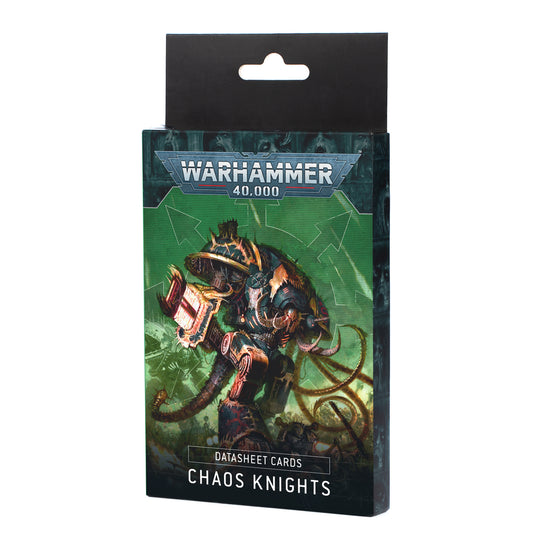 Chaos Knights Datasheet Cards 10th Ed Warhammer 40K PREORDER 6/21