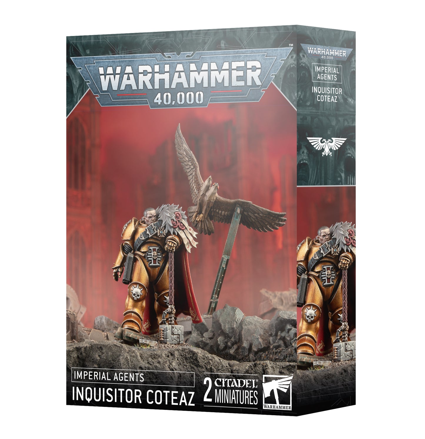 Inquisitor Coteaz And The Glodovan Eagle Imperial Agents Warhammer 40K 