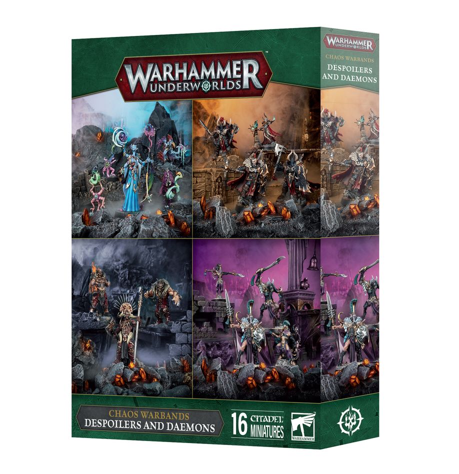 Chaos Warbands Despoilers and Daemons Warhammer Underworlds