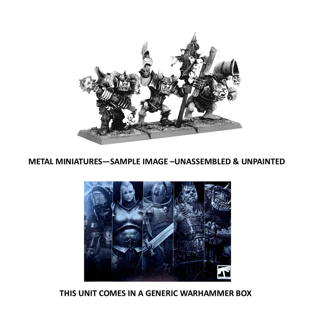 Chaos Ogre Command Warriors of Chaos Warhammer Old World