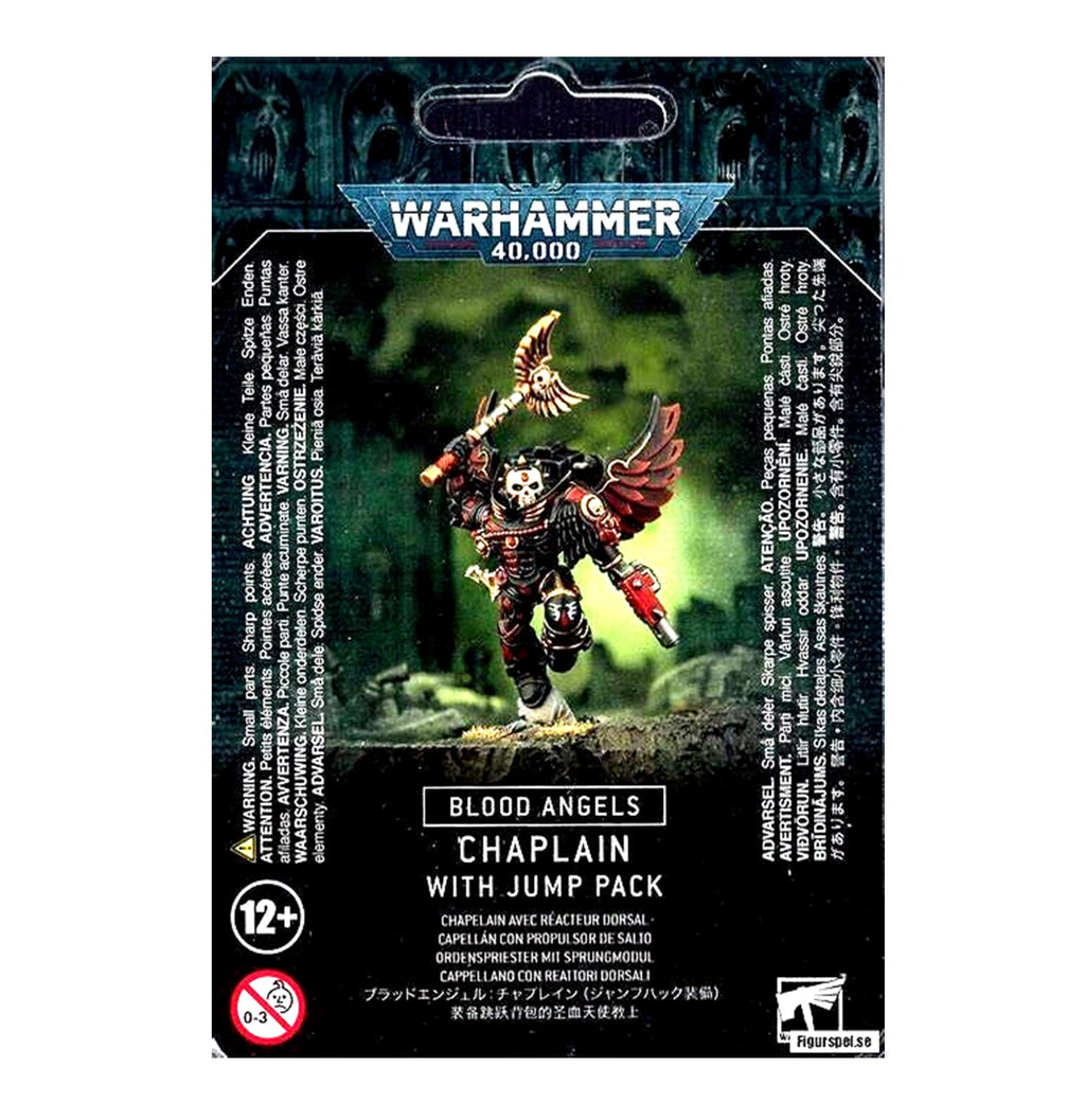 Chaplain With Jump Pack Blood Angels Space Marines Warhammer 40K