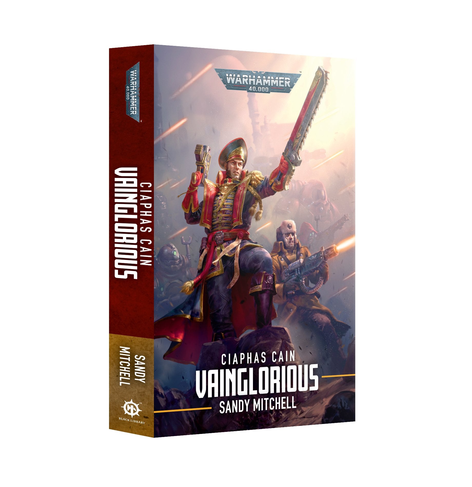 Ciaphas Cain Vainglorious Black Library Novel PB Astra Militarum Warhammer 40K