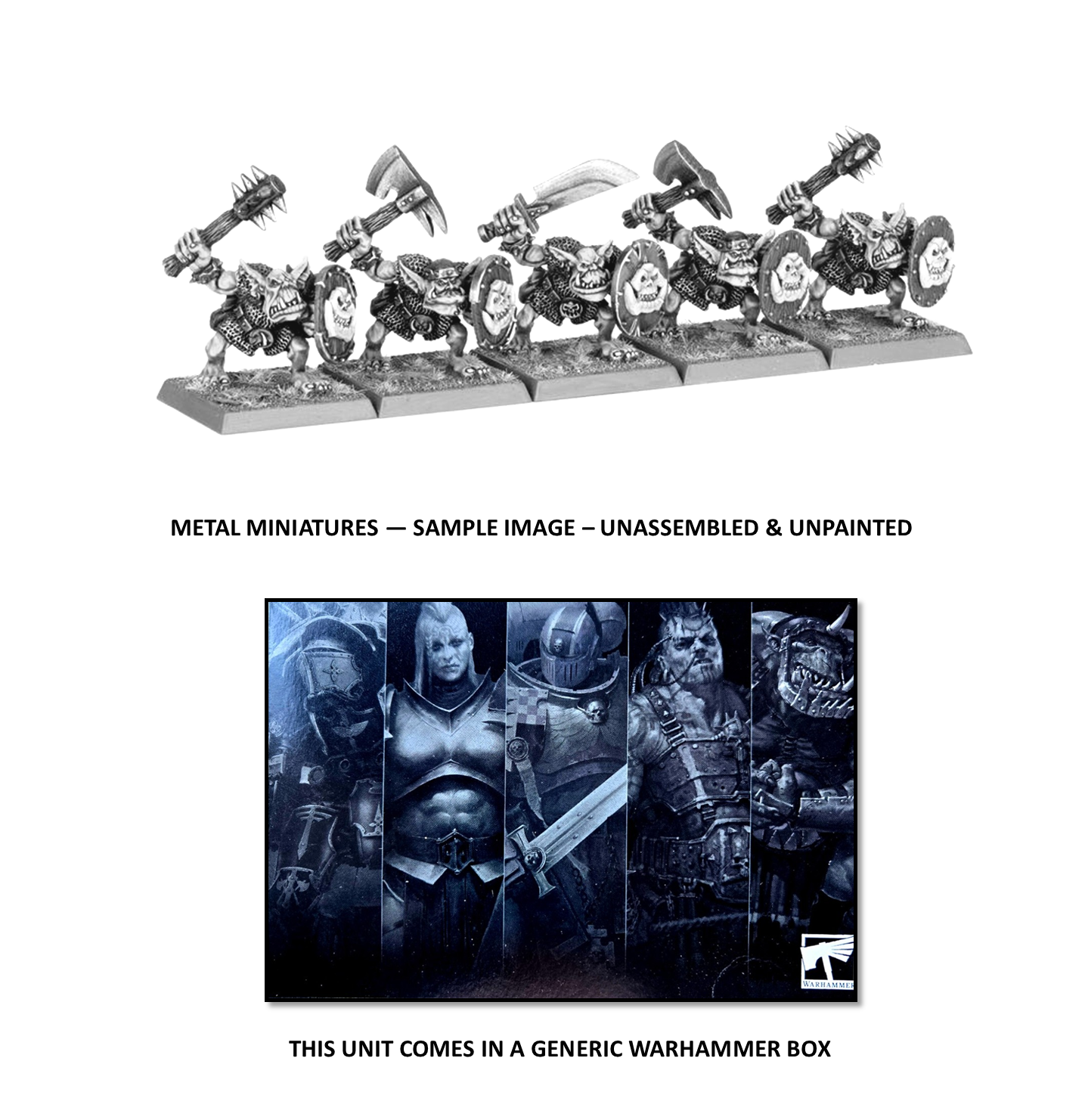 Classic Orc Big'Uns Orc & Goblin Tribes Old World Warhammer
