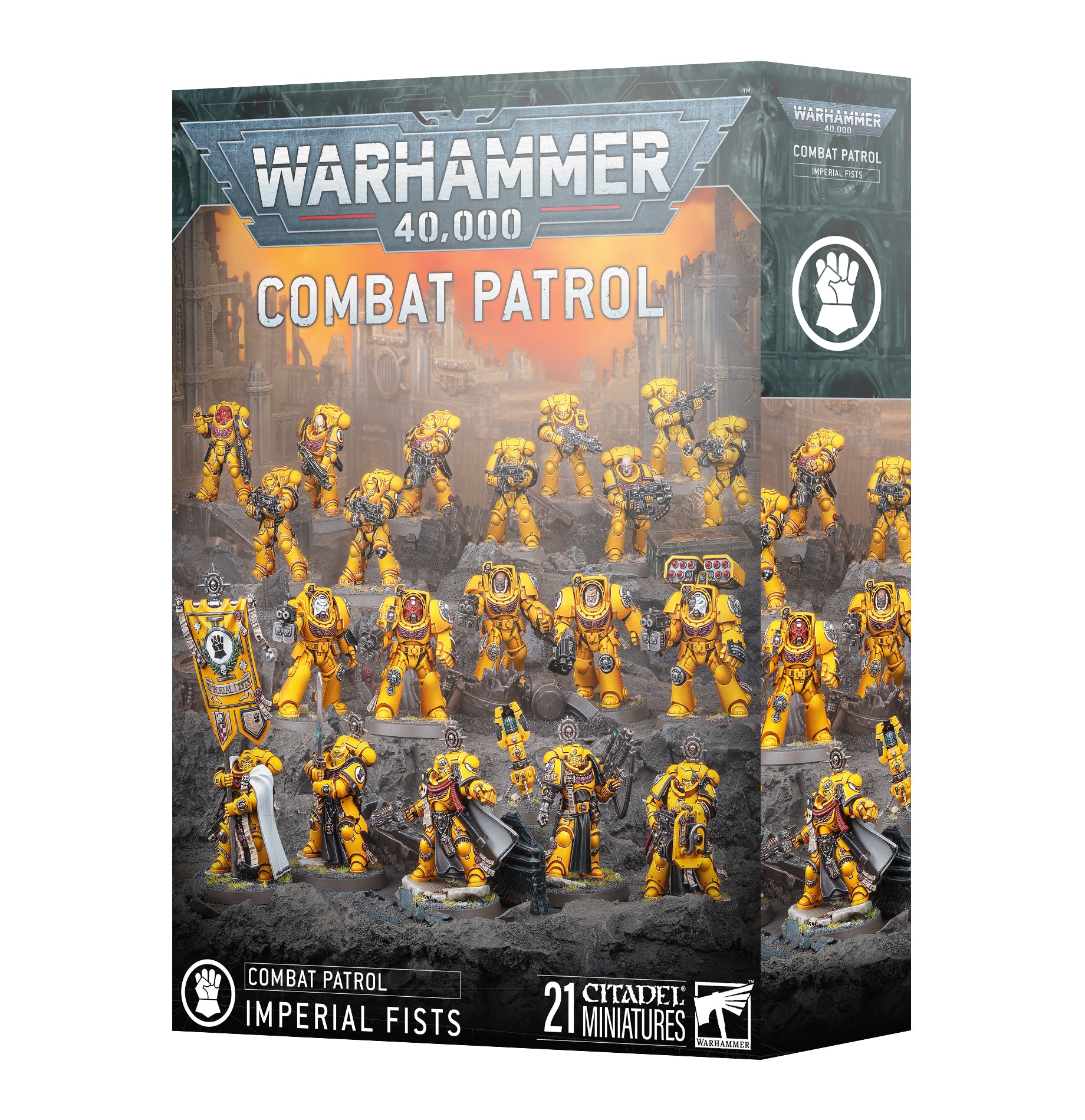 Combat Patrol Imperial Fists Warhammer 40K PREORDER 9/20