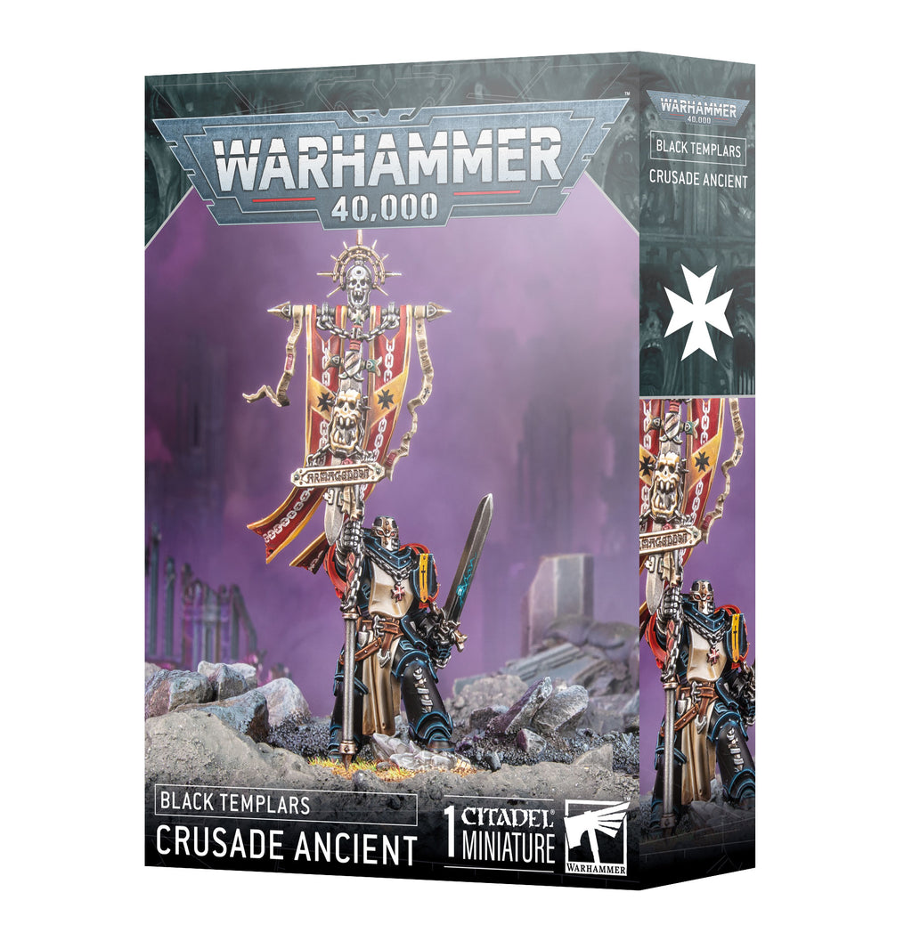 Crusade Ancient Black Templars Space Marines Warhammer 40K