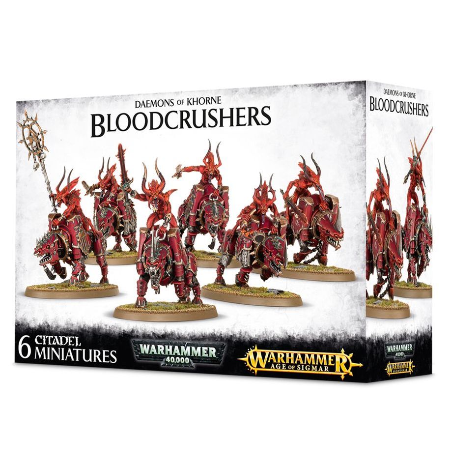 Bloodcrushers Daemons of Khorne Warhammer 40K Age of Sigmar