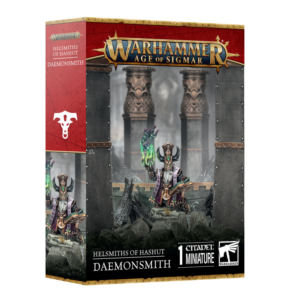 Daemonsmith or Ashen Elder Helsmiths of Hashut Warhammer Age of Sigmar