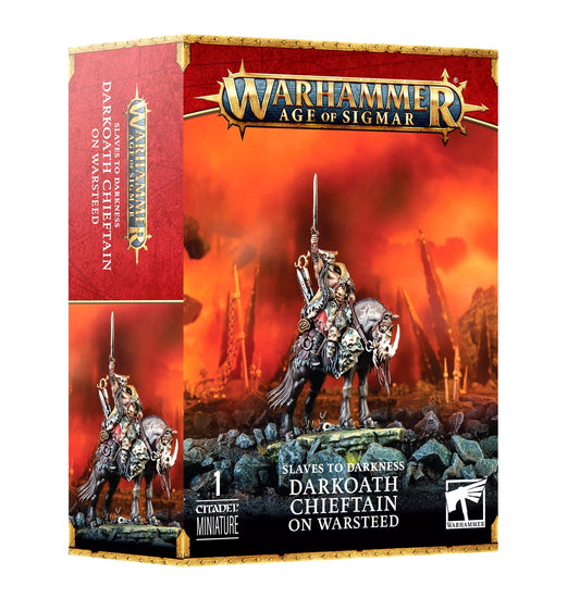 Darkoath Chieftain On Warsteed Slaves To Darkness Warhammer AoS