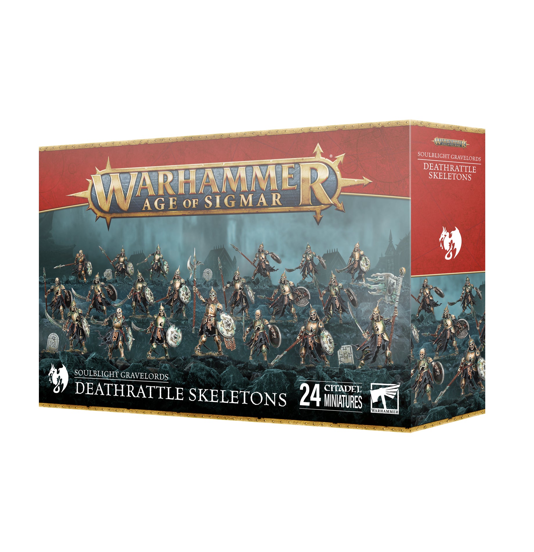 Deathrattle Skeletons Soulblight Gravelords Warhammer Age of Sigmar