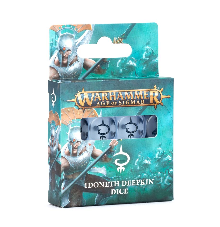 Warhammer Age of Sigmar Idoneth Deepkin dice set 