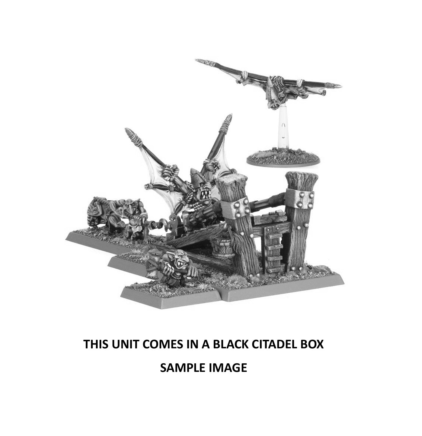 Doom Diver Catapult Orc & Goblin Tribes Warhammer Old World
