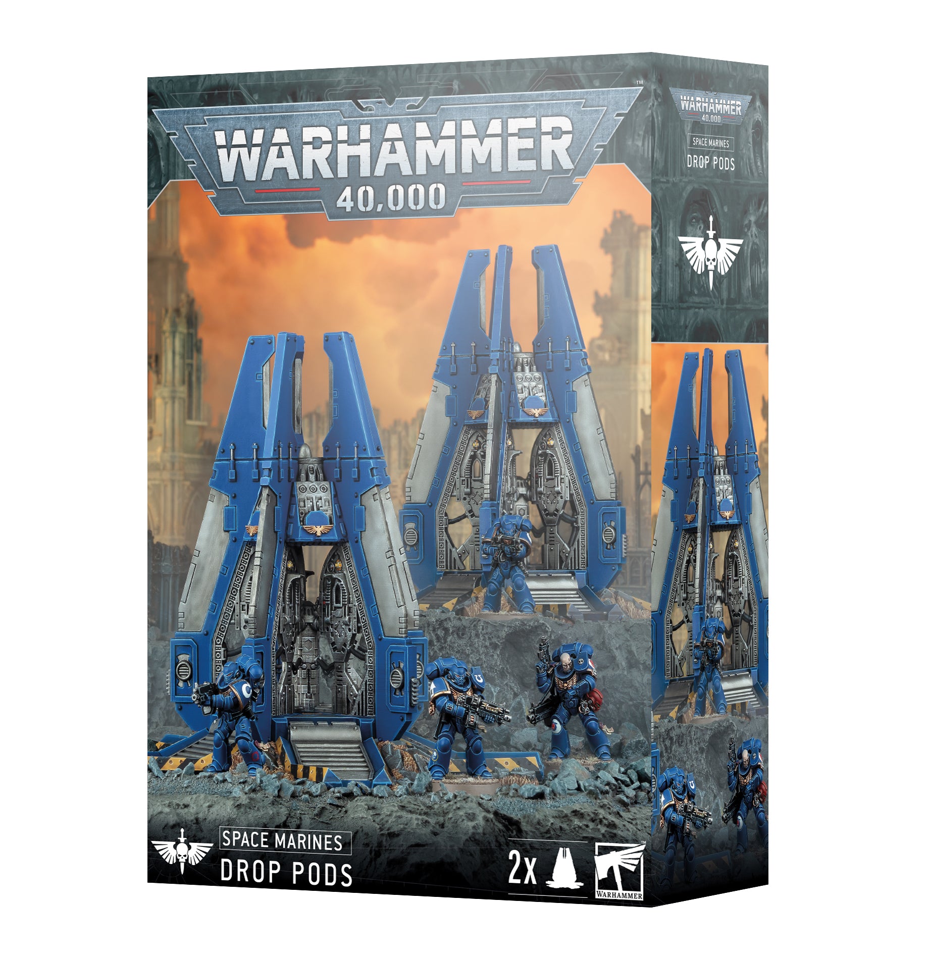 Drop Pods Space Marines Warhammer 40K