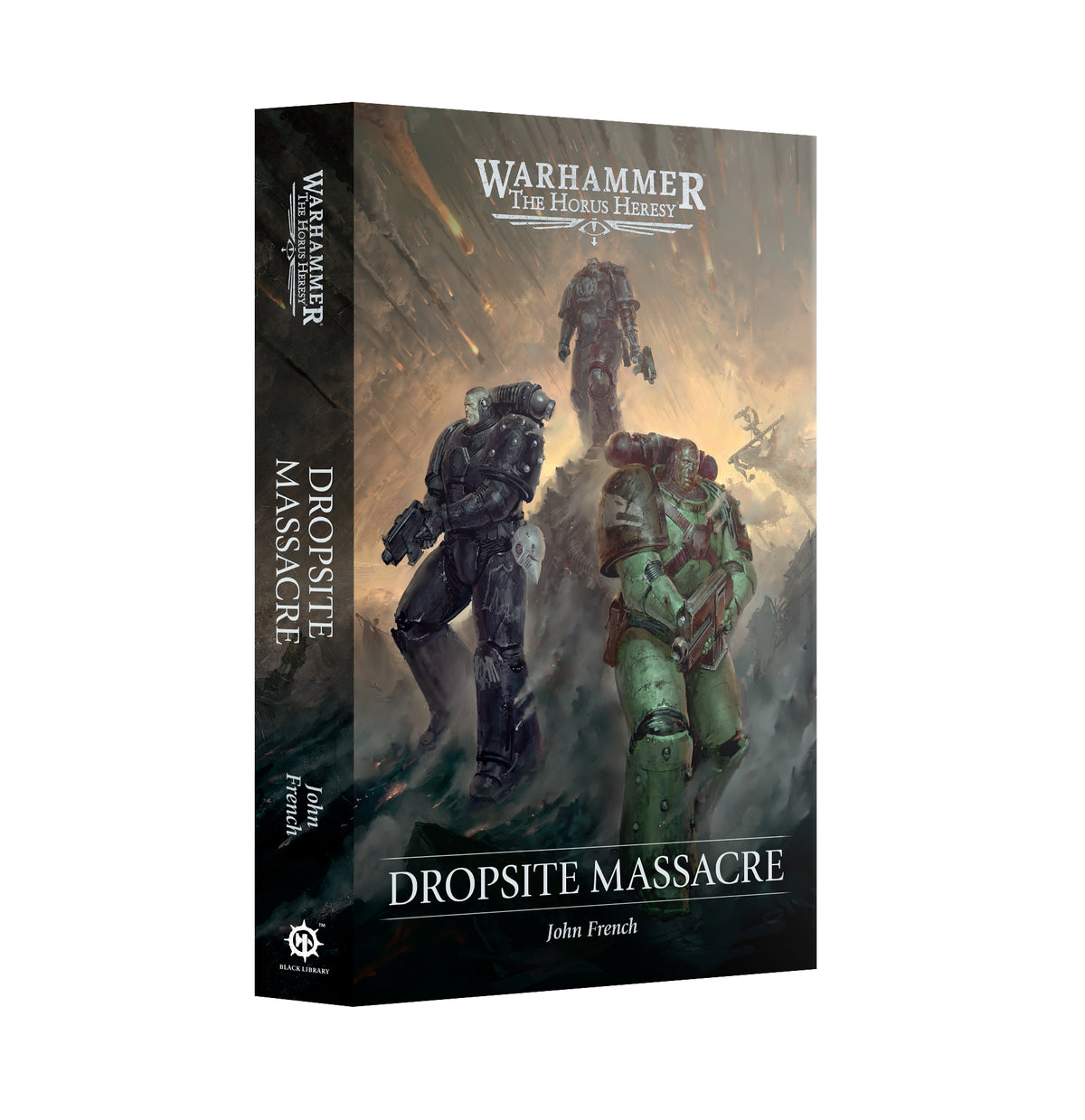 Dropsite Massacre Legion Space Marines Novel HB Warhammer HH