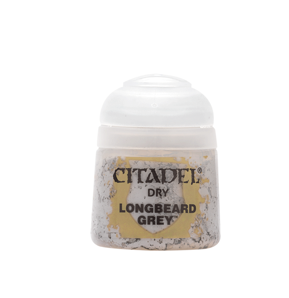 Dry Longbeard Grey 12ml Games Workshop Citadel Miniature Paint