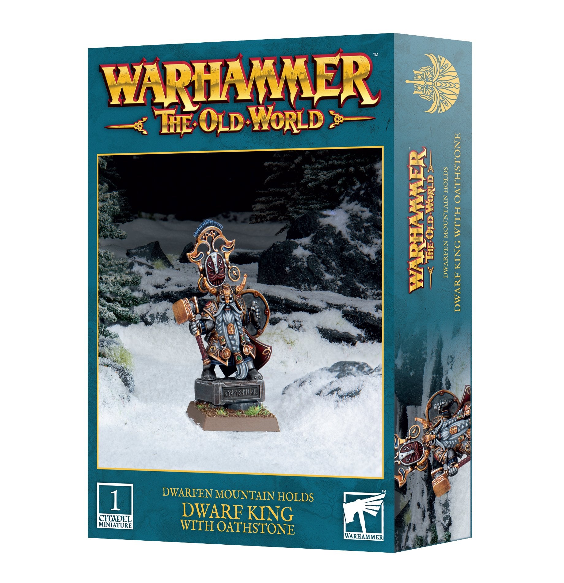 Dwarf King With Oathstone Dwarfen Warhammer Old World