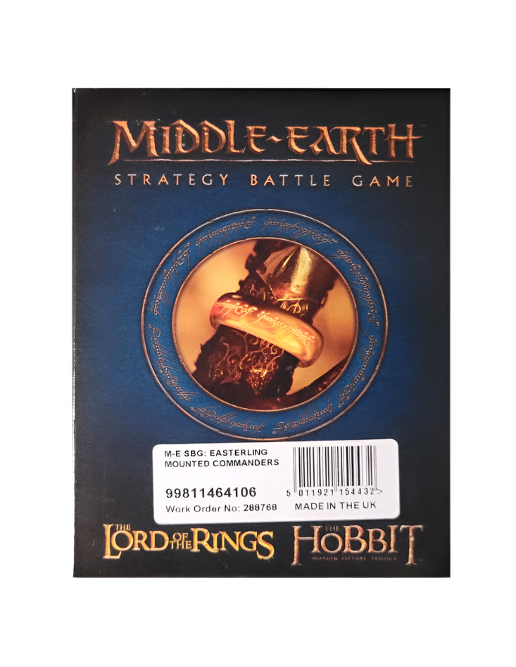 Easterling Mounted Commanders Lord of the Rings Middle Earth
