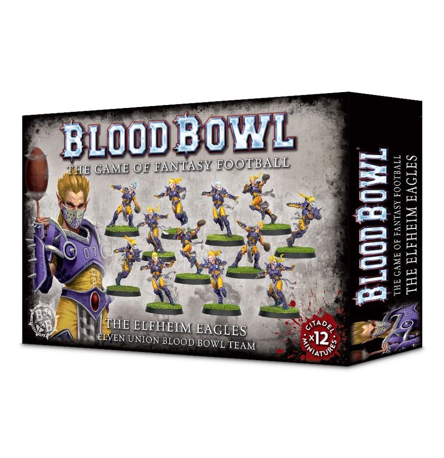 Elven Union Team Blood Bowl Warhammer Fantasy Games
